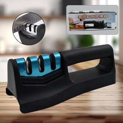 MINTBLUES Kitchen Vegetable Chopper , Fish Scale Remover (9in1) Knife Sharpening Steel