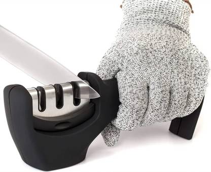 Kmils Knife Sharpener Tool, Knife Sharpener for Kitchen, Knife Sharpener Machine Knife Sharpening Steel