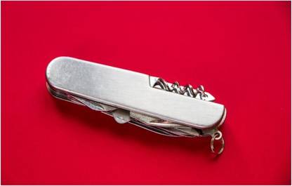 ASTOUND Stainless Steel Multi-Tool Knife-Silver Multi Tool, Knife, Pocket Knife, Survival Knife