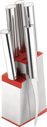 AMAR IMPEX Stainless Steel Kitchen Knife Set with steel Block Knife