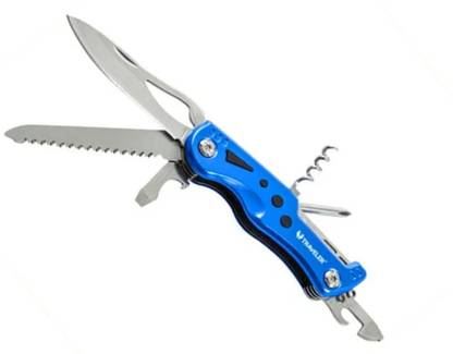 ACP ENTERPRISES 10 in 1 Multi Function Mini Knife Multi Purpose Tool Pocket Knife, Knife Sheath