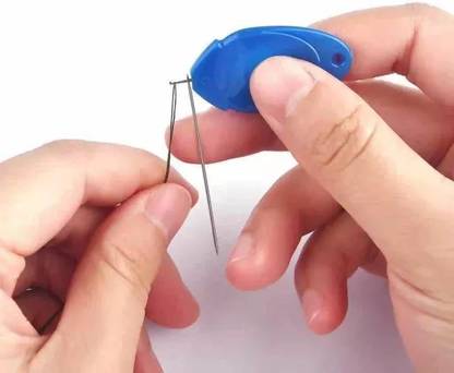 Usventures Needle Threading Tool, 10 pcs Knitting Pin