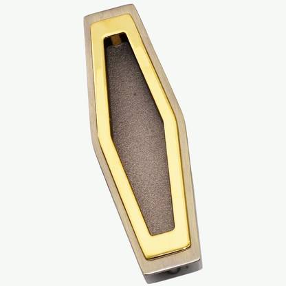 Safex Furniture Handles | Suitable for Kitchen Cupboard Antique Brass & Gold, 96mm Zinc Door Handle