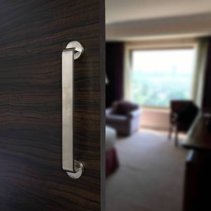 Inkart Main Door Handle Brass, Interior or Exterior Gates Antic Finish /Home Decor/Glass Door Pull Handle /Door Hardware(Made in India) Brass Door Handle