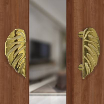 Impulse by Plantex Premium Push-Pull Door Handle for Main Door Handle for Single and Double Door Zinc Door Handle