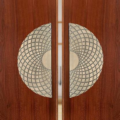 ATOM Atom Globe pull handle for main double door both side Aluminium Door Handle