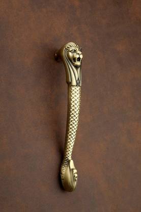 GLOXY Lion Shape Main Door Pull Push Handle Antique Finish Home Decor/Door Hardware Aluminium Door Handle