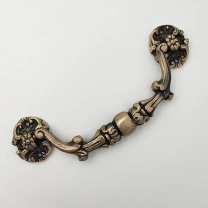 ABVIN Vintage Drop pulls - Vintage Brass Drop Pull Handle , Drawer Handle - Imperfect Brass Cabinet/Drawer Handle
