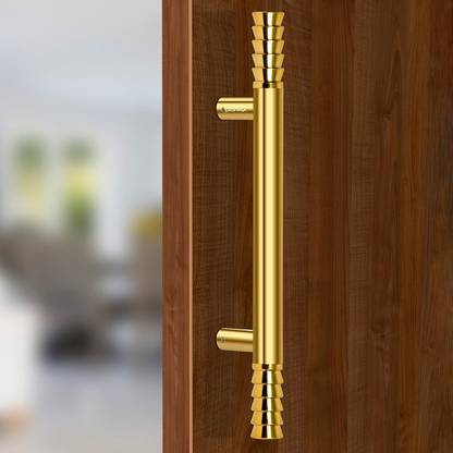 Impulse by Plantex Lotus 14 inch Main Door Handle/Handle for Glass and Wooden Door/Pull and Push Stainless Steel Door Handle
