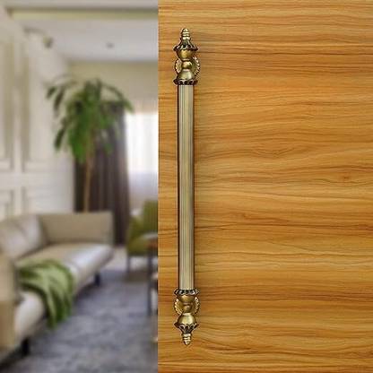 Redoak Taj main door Handle 2 feet Zinc Door Handle