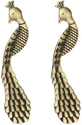 FAST CP16 Brass Antique Peacock 4 Inch Cabinet Handle For Door And Drawer Zinc Cabinet/Drawer Handle