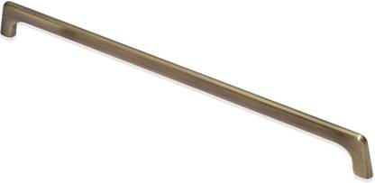 Safex Furniture Handles | Suitable for Kitchen Cupboard, Matt Antique Brass, 160mm Zinc Door Handle