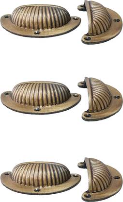 CASA DECOR Oriental Vibe Metal Drawer Pulls Bronze Door Handle