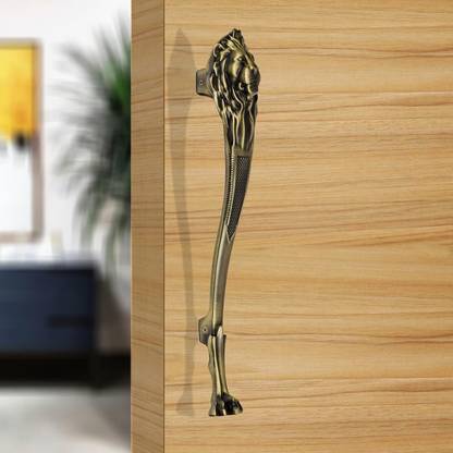 Impulse by Plantex 12 inch Lion Shape Main Door Handle and Pull-Push Handle for Glass Door Aluminium Door Handle