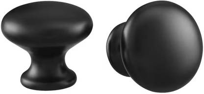 IKEA Knob, black, 27 mm (1 1/16 ") Steel Door Handle