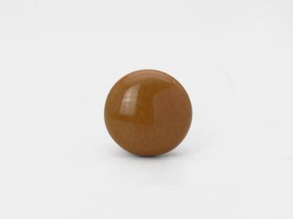 Rab (Code:-Knob Jaipuri, Finish:- Teak Wood) Ceramic Cabinet/Drawer Handle