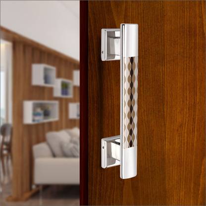 Viraj International 10 inches Pull Handle | Chrome Laser Finish | Door Handle | PH-03 Stainless Steel Door Handle