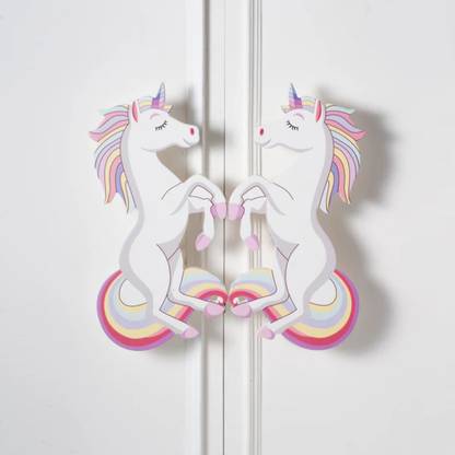 Pinch of pretty Premium Unicorn Cupboard Handles/ Door Handle/ Drawer Handle/ Knobs Handle Wood Cabinet/Drawer Handle