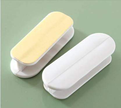 Upkaranwale White Plastic Handles Pull knob for Sliding Door, Drawer Handles(Pack Of 2) Plastic Cabinet/Drawer Handle