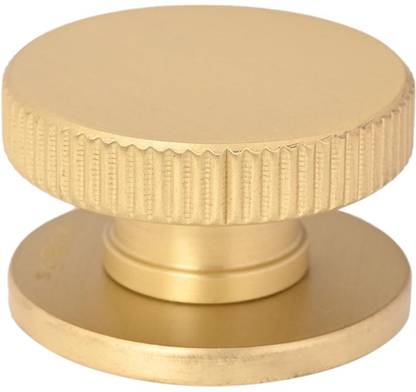 Safex Zinc Knob for Kitchen, Cupboard, Drawer, Dresser Cabinet |Matt Gold | 30Mm Zinc Cabinet/Drawer Handle