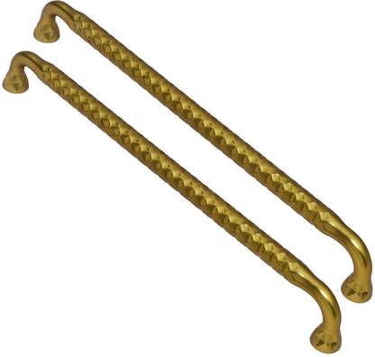 Safex Furniture Handle | Suitable for Kitchen Cupboard, Metallic Gold, 160mm Zinc Cabinet/Drawer Handle