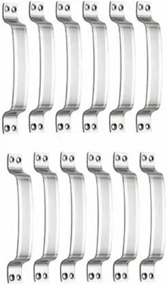 KURIC Stainless Steel for Home & Kitchen Door/Cabinet/Window Handles - D Curve -4 Inch Stainless Steel Door Handle