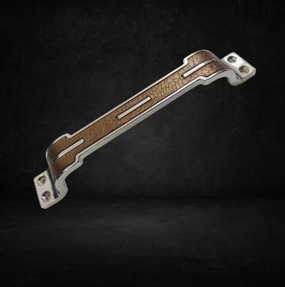 AD COLLECTION Unique Stylish Premium Design|New Model 7-inch Main Door Handle | leather Finish Zinc Door Handle