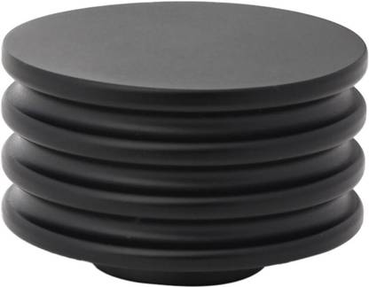 Safex Zinc Knob for Kitchen, Cupboard, Drawer, Dresser Cabinet | Matt Black | 30Mm Zinc Cabinet/Drawer Handle