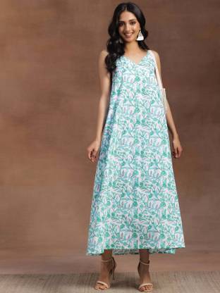 LIBAS Women Printed A-line Kurta