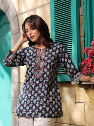 KANCH CREATION Women Printed Straight Kurta