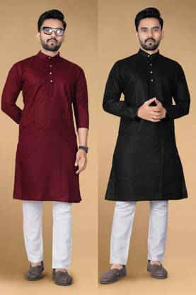 Men Solid Kurta