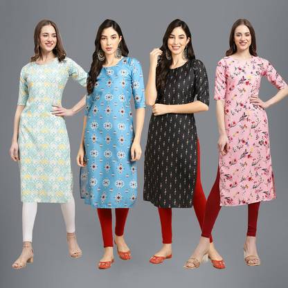 Ethnic Basket Women Printed Kurta