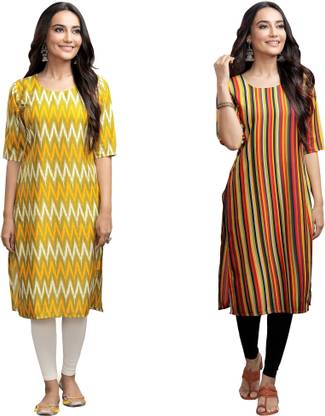Women Striped Kurta