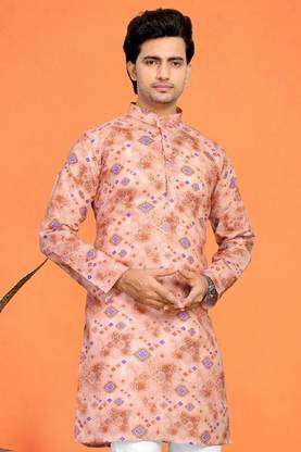 Nirwear creation Men Printed Straight Kurta