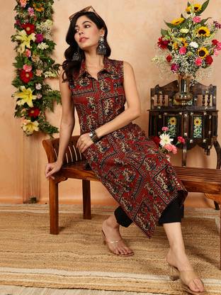 Gulmohar Jaipur Women Printed Straight Kurta