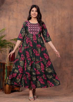 SHANOOR TEXTILE Anarkali Gown