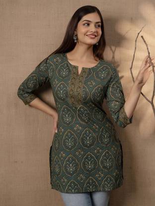 JSIMAR Women Printed Straight Kurta