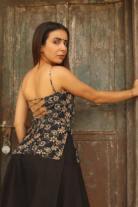 KARN KAWACH Women Printed Straight Kurta