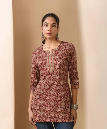 JSIMAR Women Printed Straight Kurta