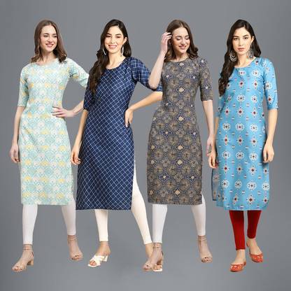 Ethnic Basket Women Printed Kurta
