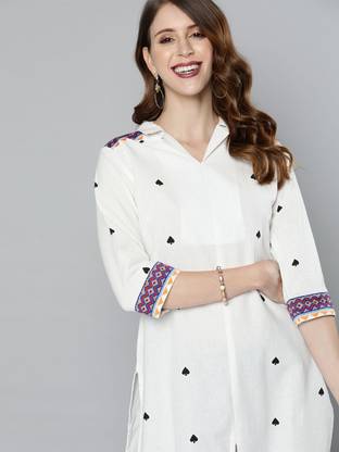 HERE&NOW Women Printed A-line Kurta