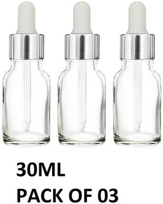 packagingShop 30ML DROPPER (PACK OF 03)_00103 Laboratory Dropper Bottle