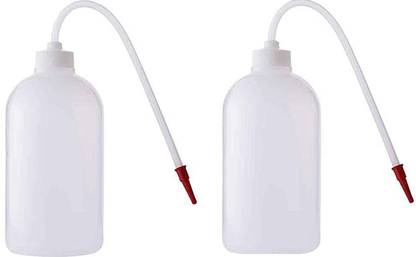 Apex Labs Low Density Polyethylene Wash Bottle 500ML with unbreakable tube Laboratory Dropper Bottle