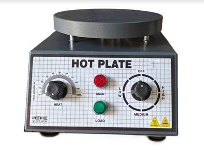 Rawal Round Hot Plate with Regulator for Laboratory used Hot Plate for Laboratory Heating Lab Hot Plate