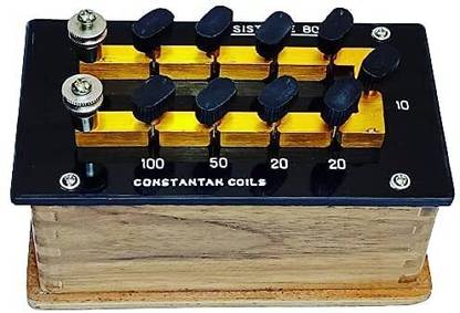 SA OPHTHALMIC Resistance Box (Plug Type 1-500 Ohms) Lab Resistance Box