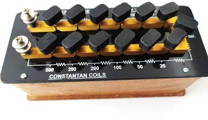 NORTONKIT NKIT-RESISTANCE BOX(0-500)OHMS Lab Resistance Box