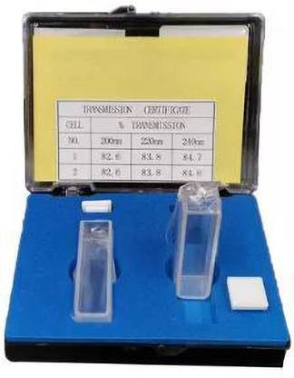 Apex Labs Cuvette Glass 3.5 ML , Pair of 2 Pcs Cuvette