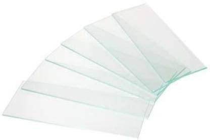 Spylx 1.3MM MICROSCOPE GLASS SLIDE 75MM WIDTH Standard Slide (1.3 mm, Pack of 100) Microscope Slide Box