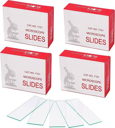 Apex Labs Plain Glass Slides With Interlink Paper 25 x 75 +- 1 mm Standard Slide