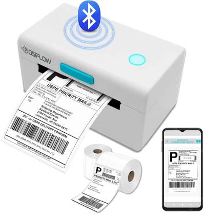 Posiflow CP410 100mm Bluetooth Barcode Label + Receipt Printer Label Stamping Machine
